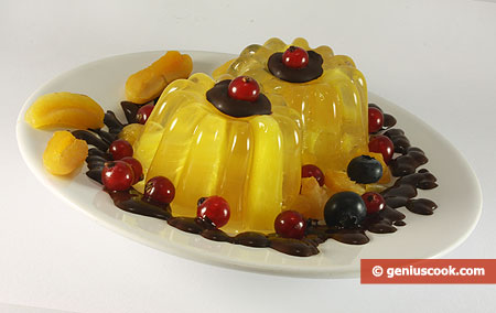 Ananas in gelatina