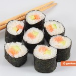 Sushi al salmone affumicato