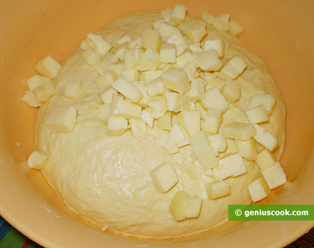 aggiunta formaggio all'impasto