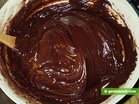 preparazione composto di cioccolato